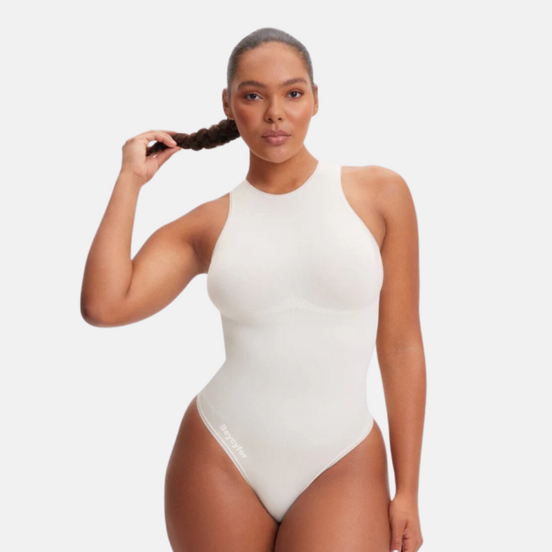 Body Essential Prime – Modelador com Decote Alto e Sem Costura