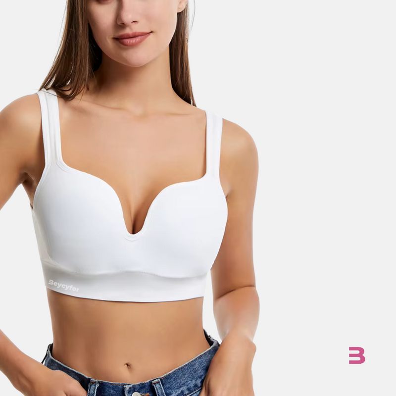 ***LEVE 3, PAGUE 2 Sutiã LiftUp Beycyfor | Sem Costura, Push-Up e Conforto Extremo